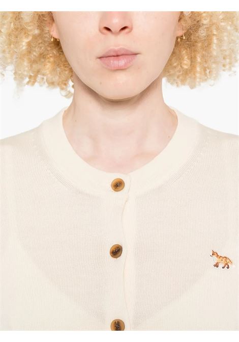 cardigan baby fox regular donna rosa perla MAISON KITSUNÉ | PW00502KT11810306